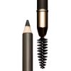 Clarins Eyebrow Crayon Sourcils kulmakynä mukana harja sävy 01 - Dark Brown 1,1 g thumbnail 3