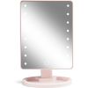 Gillian Jones Hollywood Mirror With Touch, Led Light And USB Pink thumbnail 1