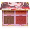 Rude Cosmetics Manga Face Palette monikäyttöinen kasvopaletti kasvoille sävy Rebel Rudeko 11.2 g thumbnail 1