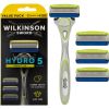 Wilkinson Sword Hydro5 Skin Protection Sensitive partakone + vaihtopää 4 kpl thumbnail 3