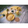 Zopa Silicone Set ruokailusetti lapsille Mustard Yellow thumbnail 3